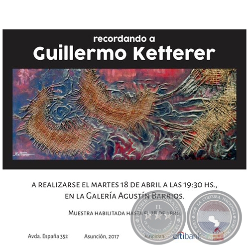 Recordando a Guillermo ketterer - Martes 18 de Abril de 2017